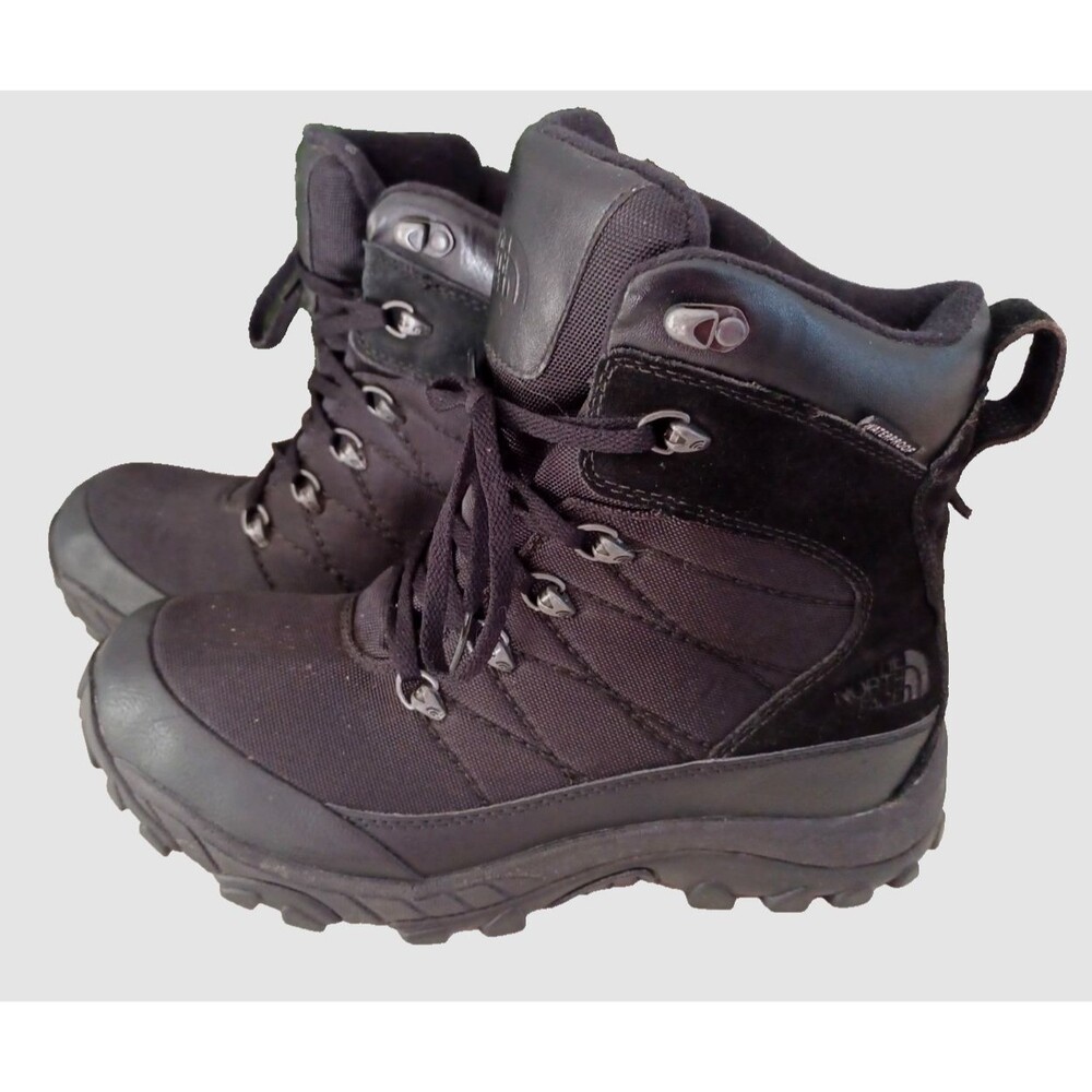 The North Face Mens Chilkat Boots Sz 9 Waterproof Hiking Snow Hunting